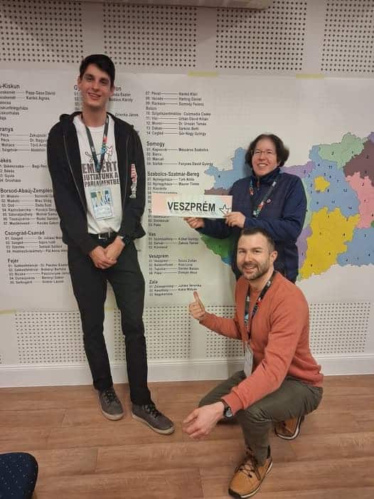 Kikerült egy térkép a kutyapárti jelöltekről, Kovács Gergely és Dada Suzi társelnökök Borsodban indulnak